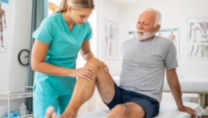 Partial knee replacement surgery