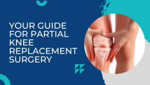 Partial knee replacement