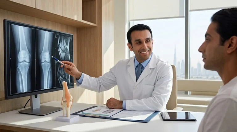 Dr. Muthana Sartawi orthopedic consultation at King’s College Dubai