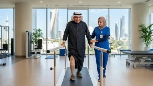 Physiotherapy after knee replacement in Kuwait