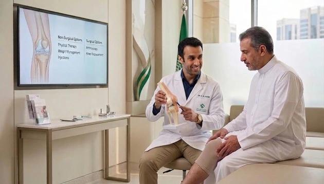 علاج التهاب مفصل الركبة في السعودية